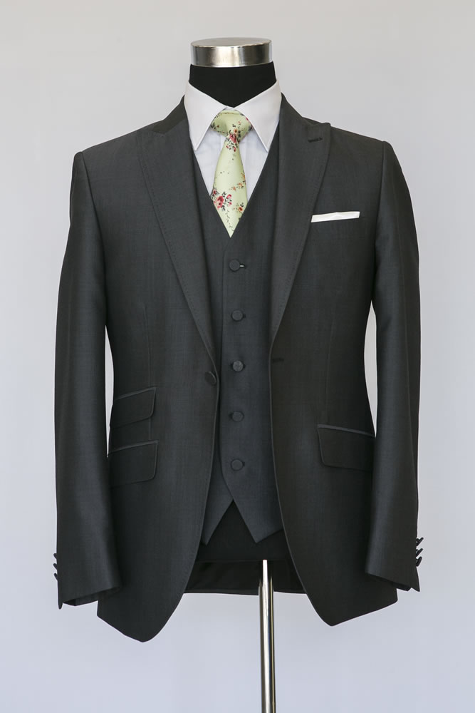 Charcoal Lounge Suit