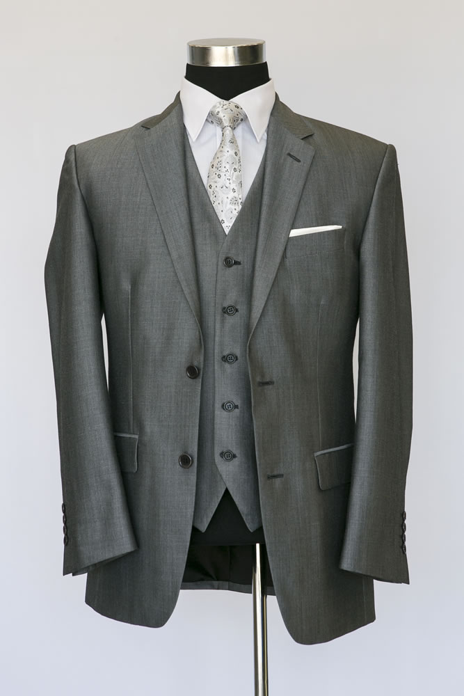 Silver Mohair Lounge Suit 4