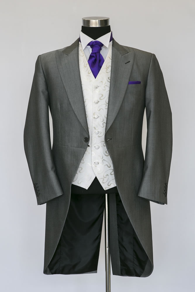 Silver Mohair Morning Suit 2