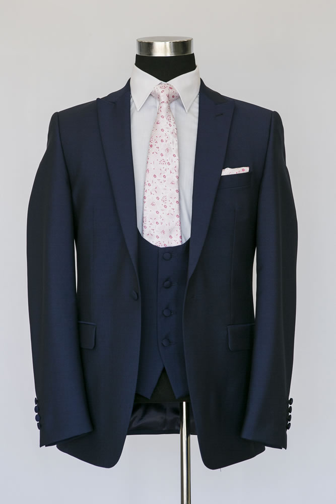 Slim Navy Lounge Suit 3