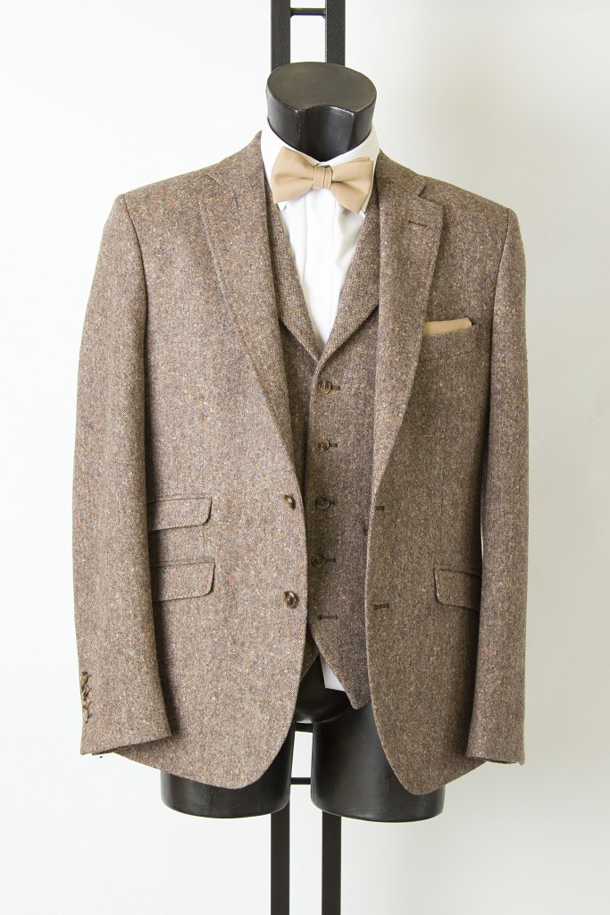 Brown Tweed Suit