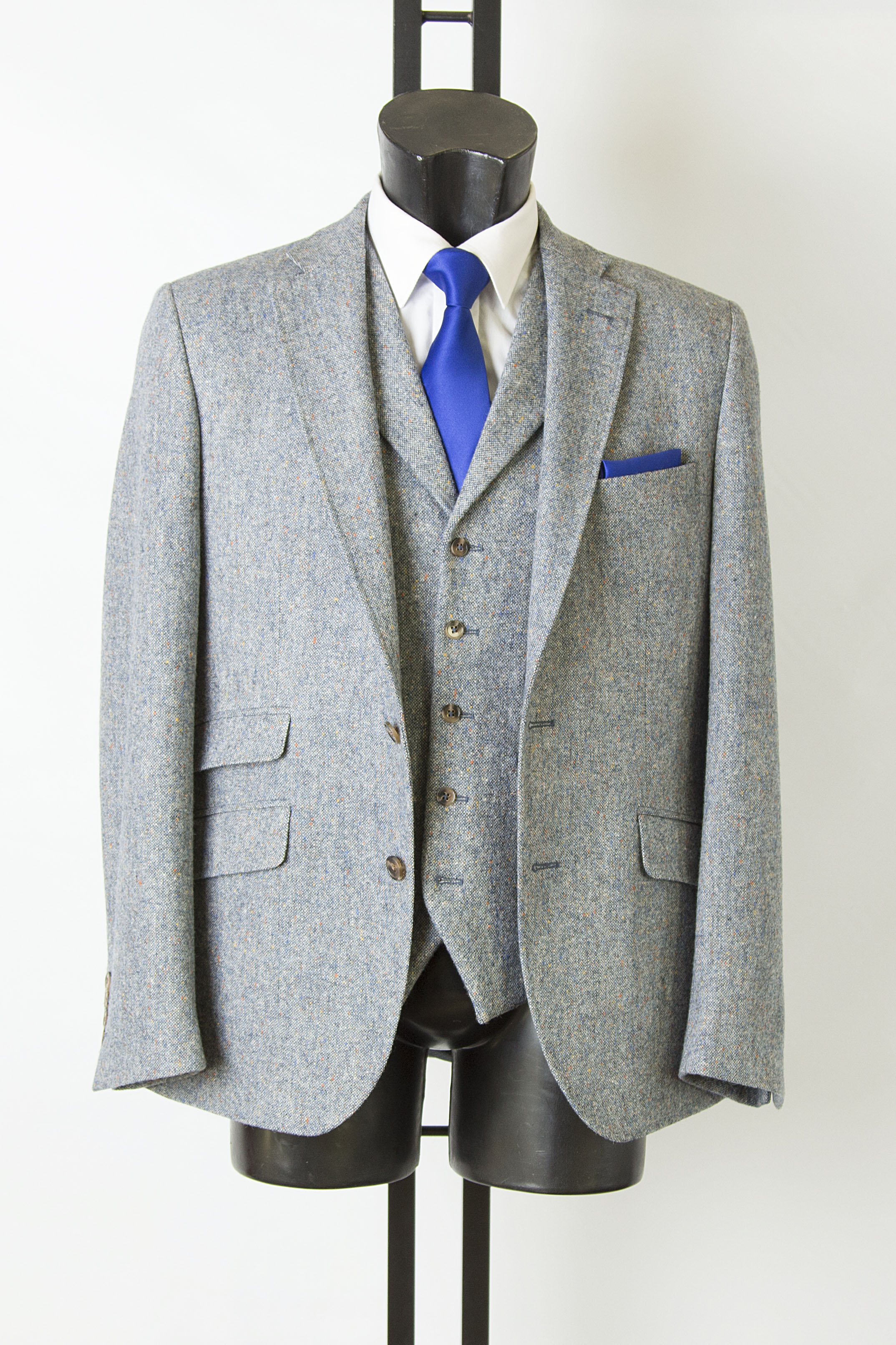 Grey Tweed Suit